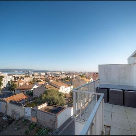 La Terrasse - Proche Gare Et Centre Ville, Parking - Sete Exterior photo